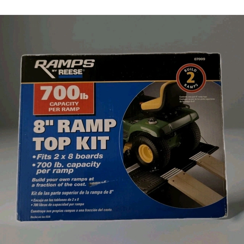 Reese 8' Ramp Top Kit  Ramps By Reese 8 Inch Ramo Top Kit is high-quality Ramp